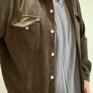 Corduroy button down
